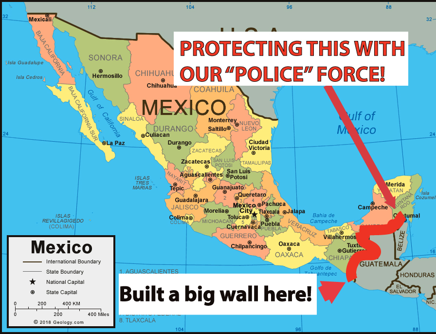 But of course, Mexico is protecting its Southern Border - Colorado